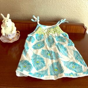 Healthtex Peacock Dress